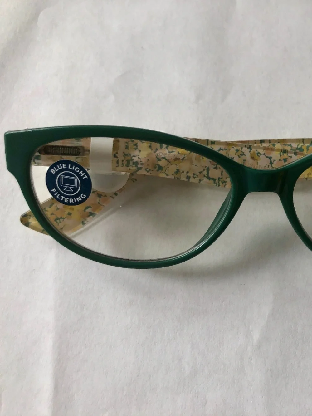 New Green Meadow Cat-Eye Peepers Blue Light Filter Glasses
